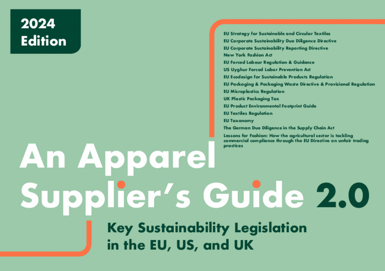 An Apparel Supplier’s Guide 2.0: An Apparel Supplier’s Guide 2.0: